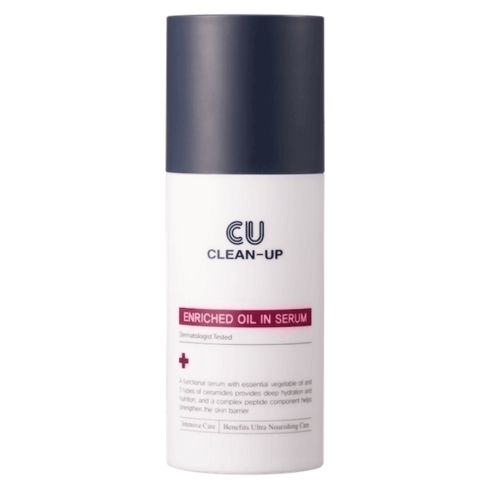 Ультрапитательное масло-сыворотка с церамидами CUSKIN Clean-Up Enriched Oil in Serum, 30 мл